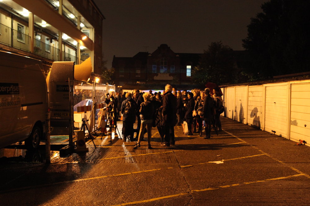 'Road works', LUPA - Lock Up Performance Art, London, 2012 