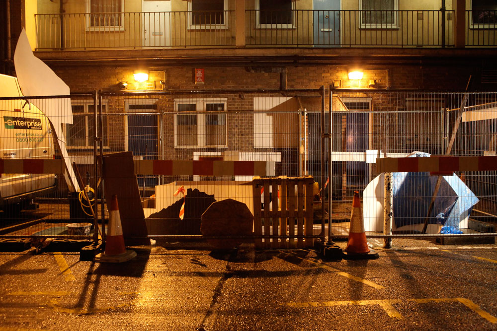  'Roadworks', LUPA - Lock Up Performance Art, London, 2012